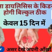 बिना डायलिसिस के किडनी होगी ठीक